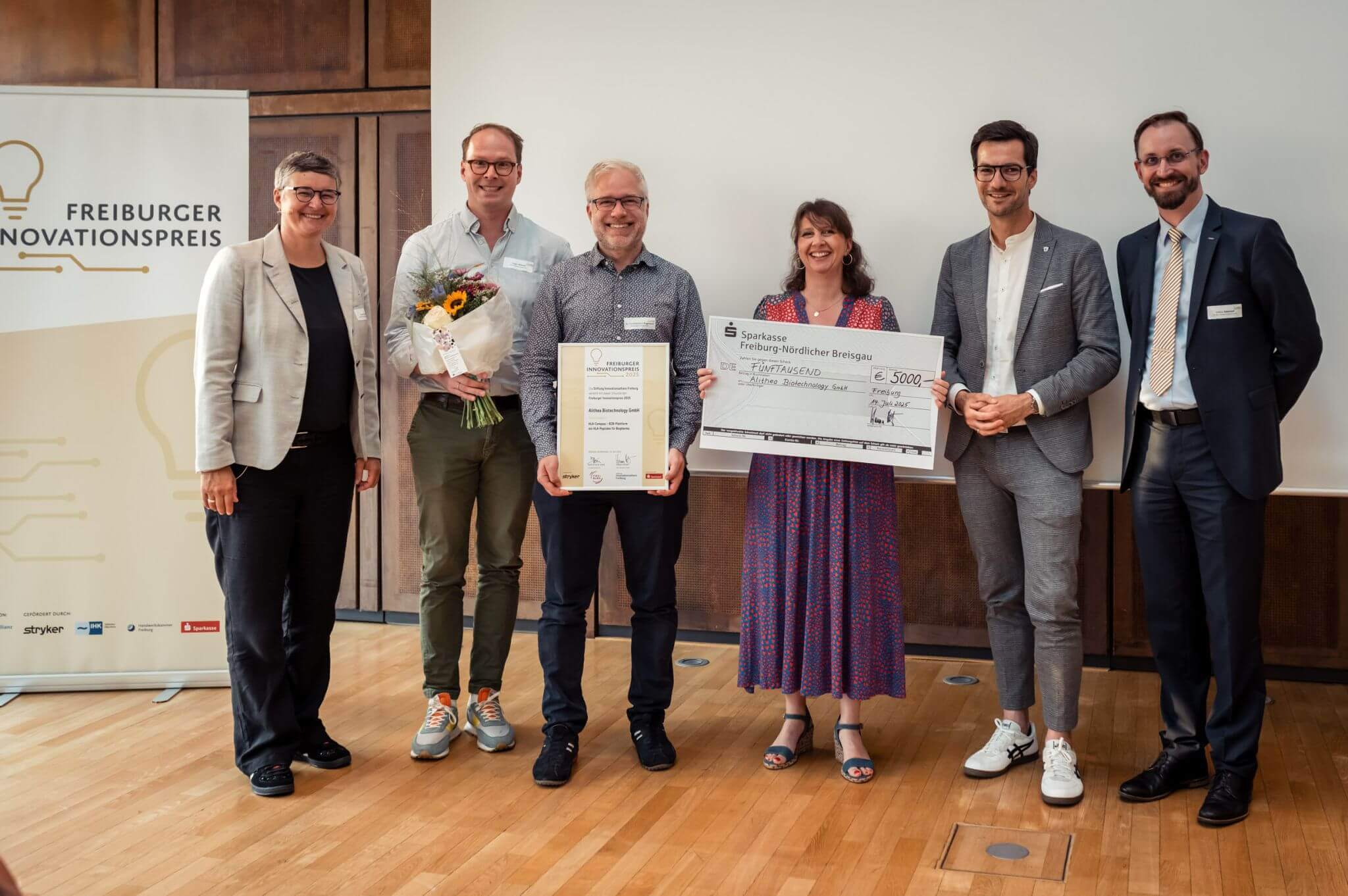 Alithea Bio wins Freiburger Innovationspreis 2025