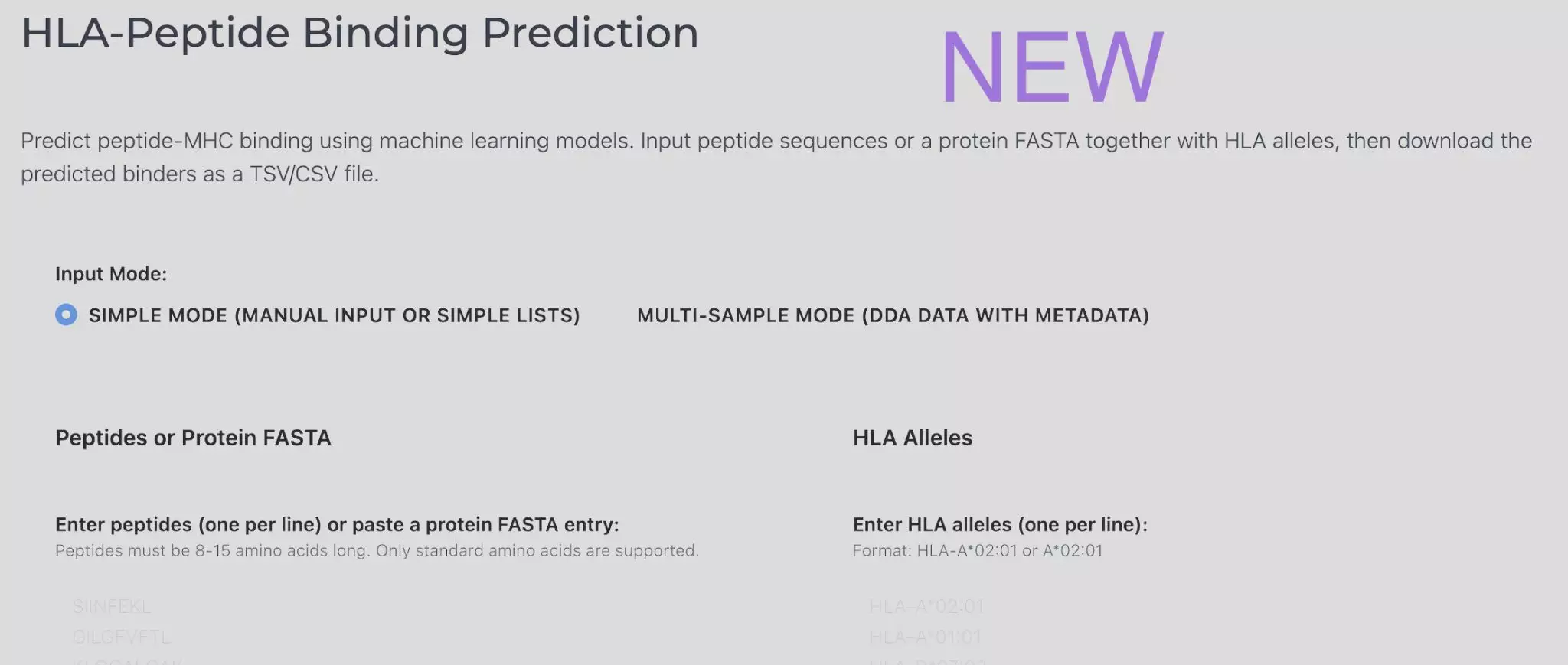 Alithea Bio HLA-Peptide Binding Prediction