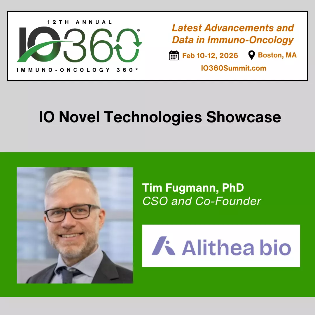 Dr.Tim Fuggman, Alithea Bio IO36