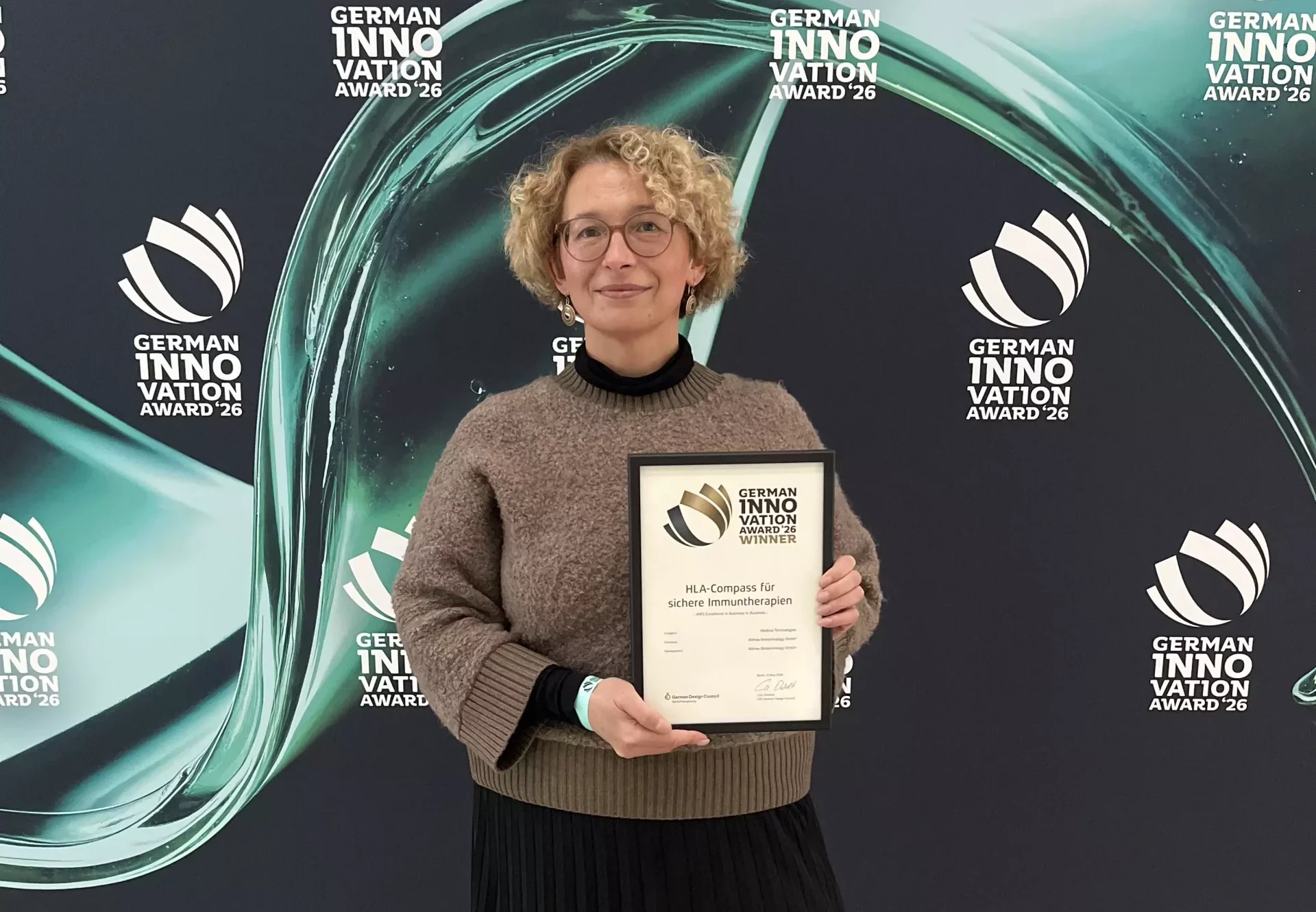 Alisa Fuchs, PhD, German Innovation Award 2026